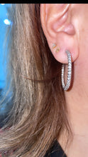 Load image into Gallery viewer, Flexi Diamond Hoops