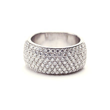 Load image into Gallery viewer, Diamond Pavé Set Chunky Ring