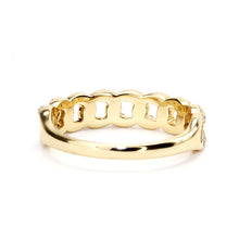 Load image into Gallery viewer, Diamond Cuban Link Ring
