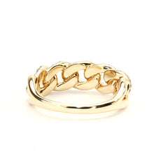 Load image into Gallery viewer, Chunky Diamond Cuban Link Ring
