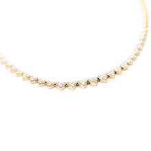 Load image into Gallery viewer, Diamond Hearts Necklace