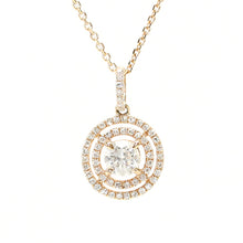 Load image into Gallery viewer, Diamond Saturn Necklace