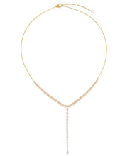 Load image into Gallery viewer, Diamond Lariat Necklace