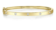 Load image into Gallery viewer, Inlay Diamond bangle