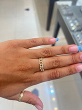 Load image into Gallery viewer, Diamond Cuban Link Ring