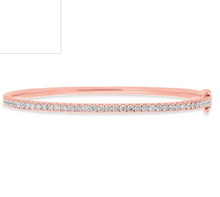 Load image into Gallery viewer, Stackable Diamond Bangle

