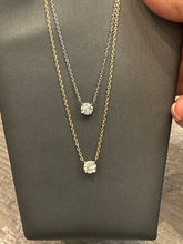 Load image into Gallery viewer, Diamond Solitaire Diamond Necklace
