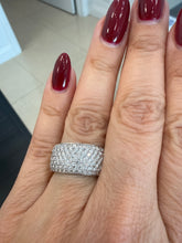 Load image into Gallery viewer, Diamond Pavé Set Chunky Ring
