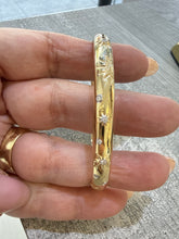 Load image into Gallery viewer, Sun and stars bangle
