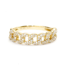 Load image into Gallery viewer, Diamond Cuban Link Ring
