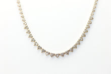 Load image into Gallery viewer, Diamond Hearts Tennis Necklace
