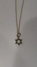 Load image into Gallery viewer, Magen David pendant necklace
