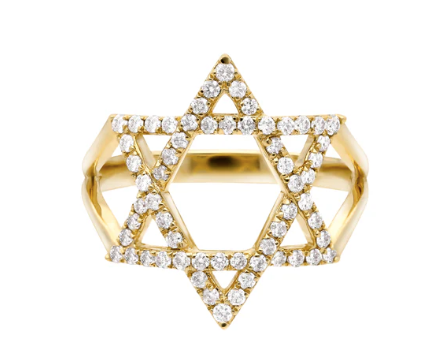 Star of David ring