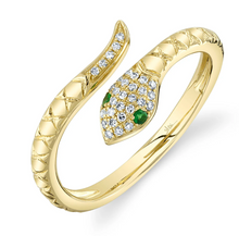 Load image into Gallery viewer, Diamond Snake Ring
