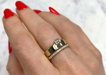 Load image into Gallery viewer, Diamond Emerald Cut Ring
