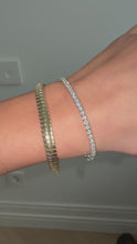 Load and play video in Gallery viewer, Lab diamond tennis bracelet 3 carats
