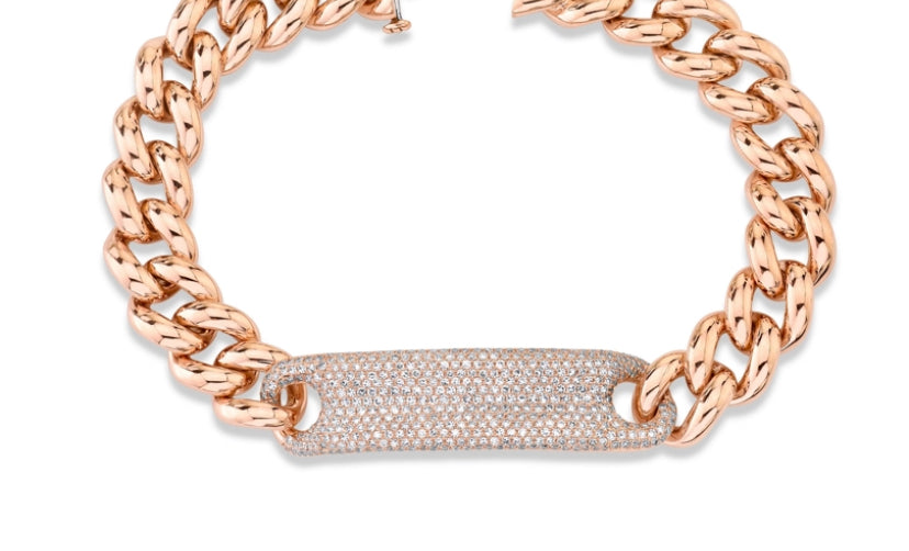Diamond ID Bracelet
