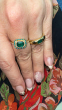 Load image into Gallery viewer, Turquoise Emerald Ring

