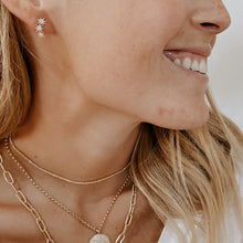 Load image into Gallery viewer, Celeste Diamond Star Earrings
