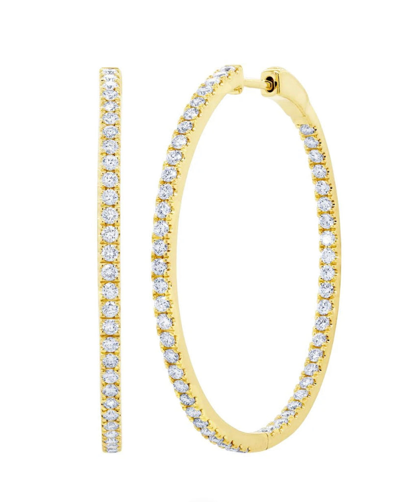 Flexi Diamond Hoops