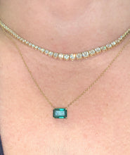 Load image into Gallery viewer, Stella Emerald Necklace
