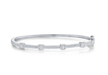 Load image into Gallery viewer, Diamond Square Bangle
