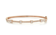 Load image into Gallery viewer, Diamond Square Bangle
