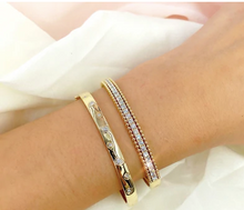 Load image into Gallery viewer, Pear Diamond Bangle
