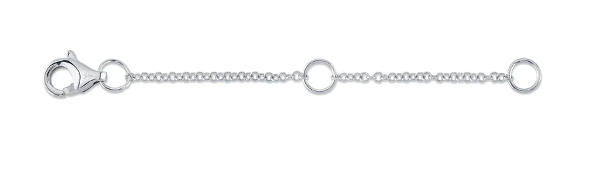 Jump ring extender with lobster lock