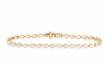 Load image into Gallery viewer, Diamond Pear Shape Bracelet
