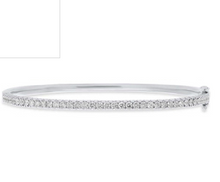 Load image into Gallery viewer, Stackable Diamond Bangle
