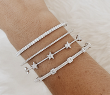 Load image into Gallery viewer, Diamond Square Bangle
