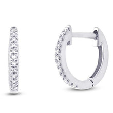 Load image into Gallery viewer, Diamond Huggie Earrings
